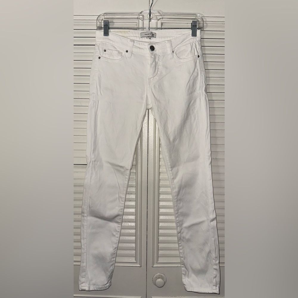 IRO Women's White Jarod Low Rise‎ Skinny Ankle Jean Size 25